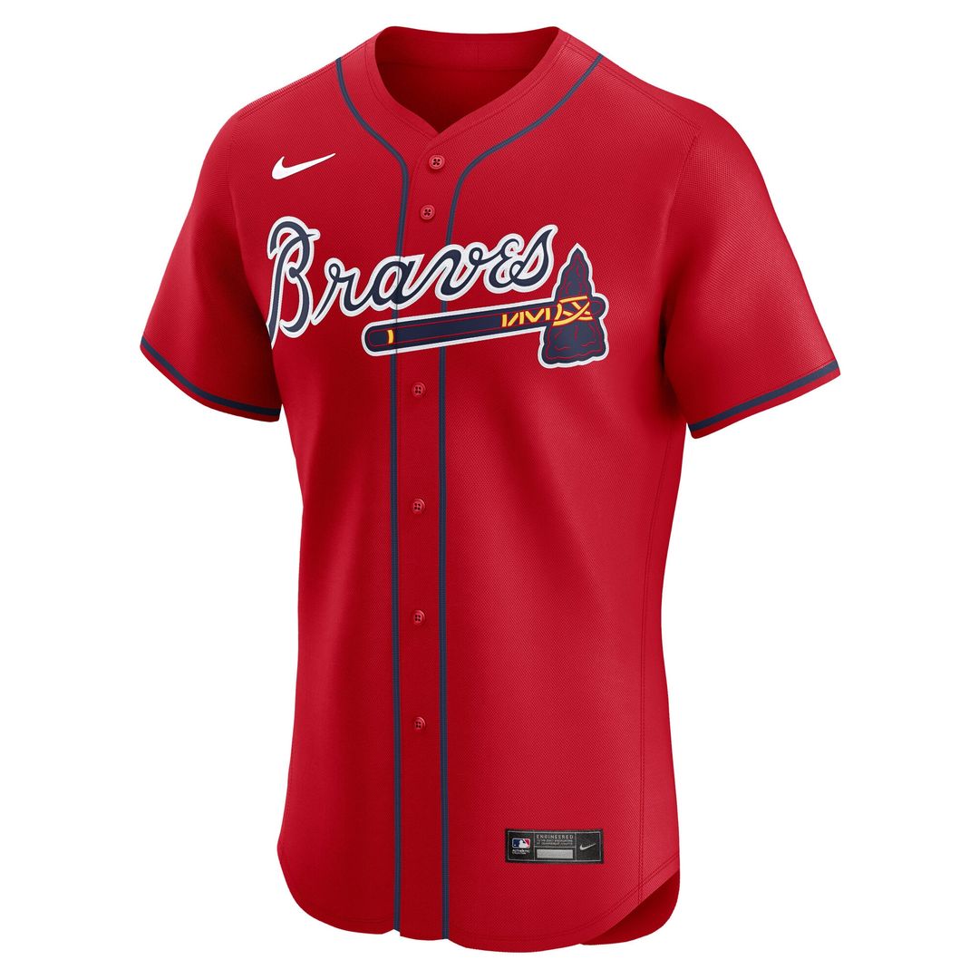 Atlanta Braves Ronald Acuña Jr. Nike Home Elite Jersey - White