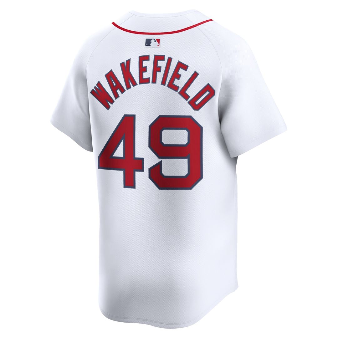 Boston Red Sox Tim Wakefield Nike Home Limited Jersey - White