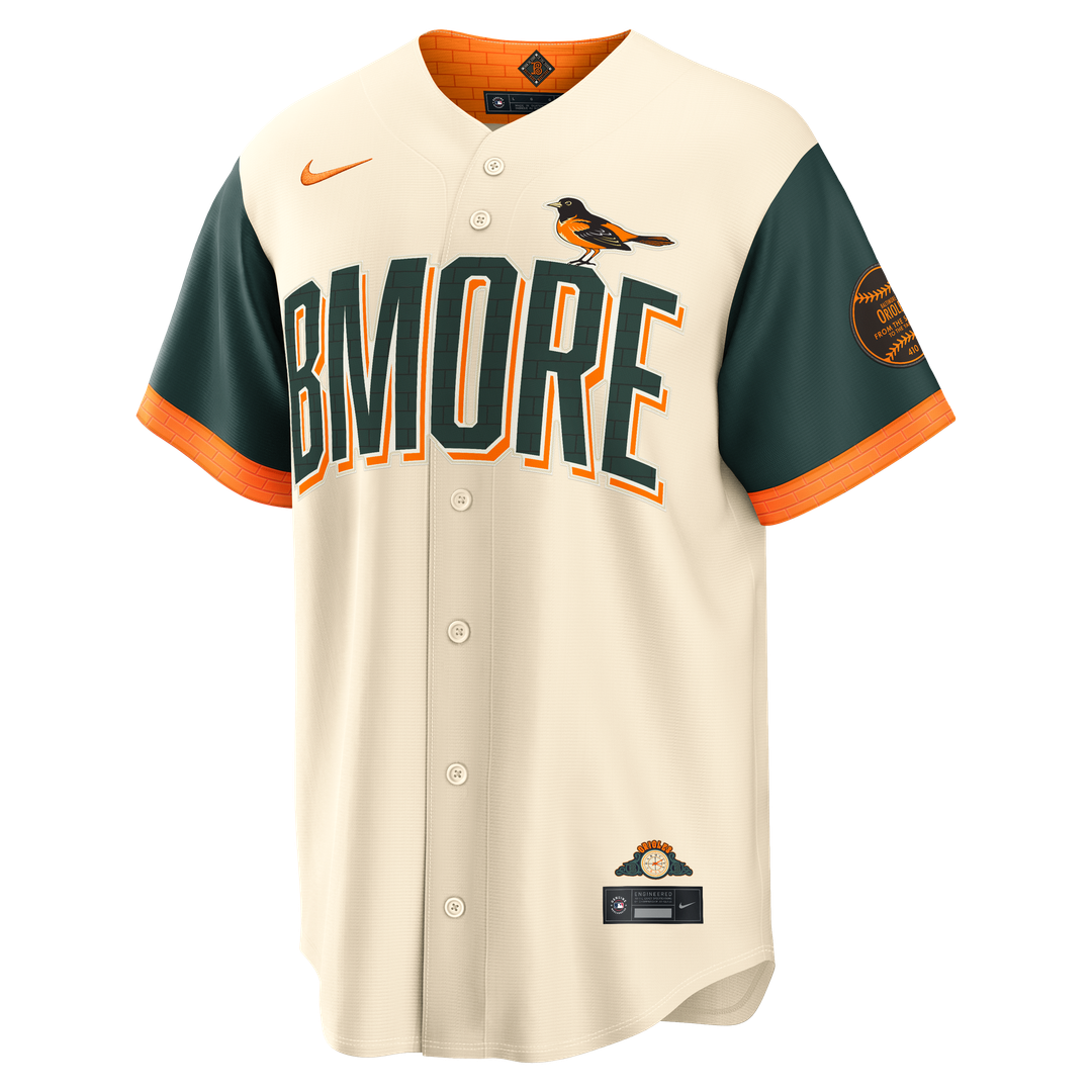 Baltimore Orioles Nike 2026 City Connect Stadium Jersey - Cream