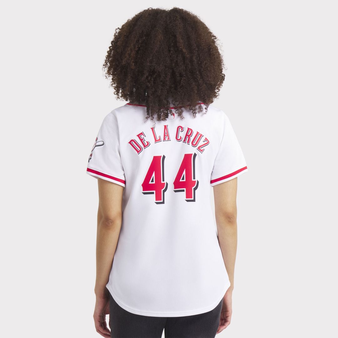 Cincinnati Reds Elly De La Cruz Nike Women's Home Limited Jersey - White