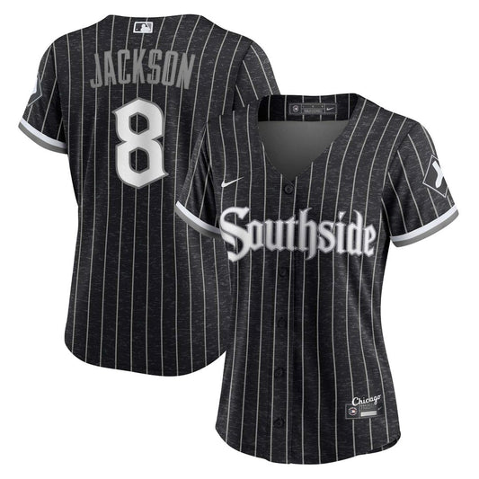 Chicago White Sox Bo Jackson Nike Women's City Connect Replica Jersey - Black