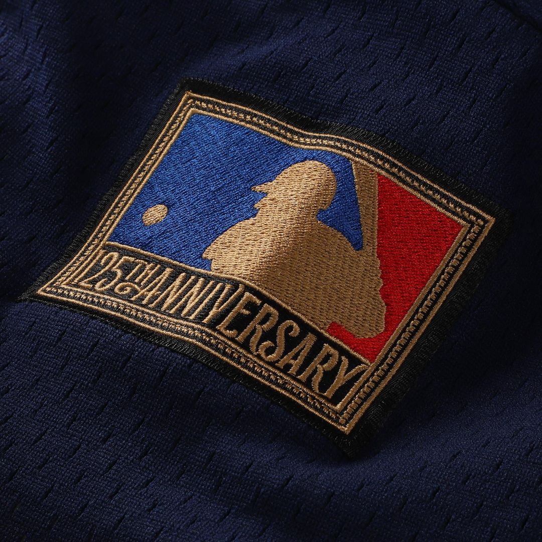 Bo Jackson California Angels Mitchell & Ness Cooperstown Mesh Batting Practice Button-Up Jersey - Navy