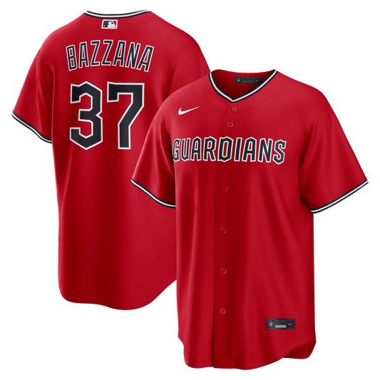 Cleveland Guardians Travis Bazzana Nike Alternate Replica Jersey - Red