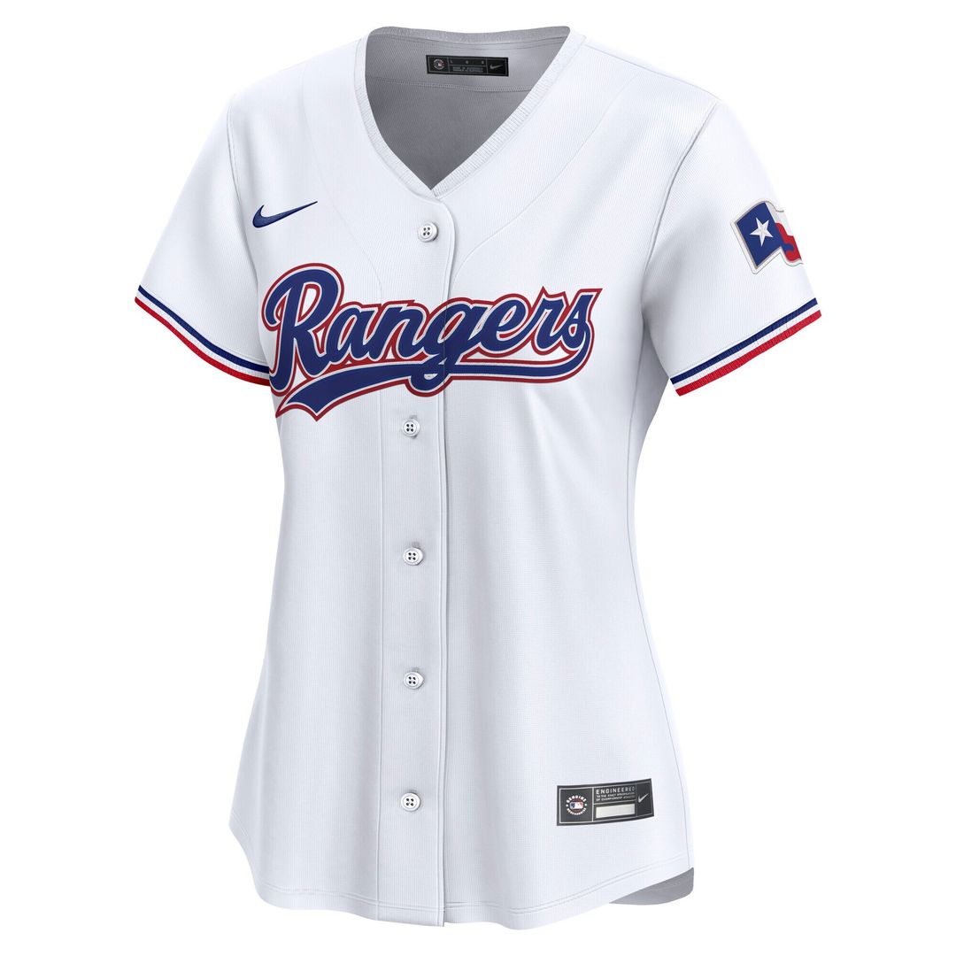 Texas Rangers Jacob deGrom Nike Women's Home Limited Jersey - White