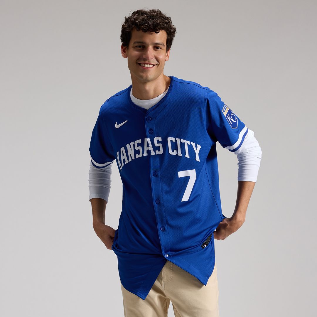 Kansas City Royals Bobby Witt Jr. Nike Home ElitePlayer Jersey - White
