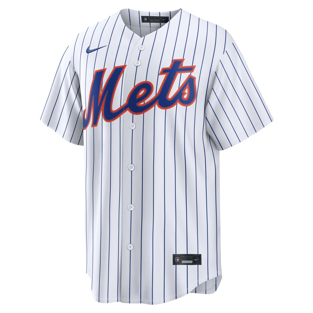 New York Mets Dedniel Núñez Nike Home Replica Jersey - White