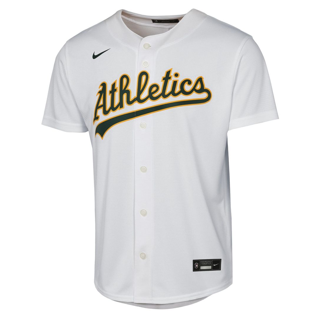 Athletics Zack Gelof Nike Youth Home Replica Jersey - White