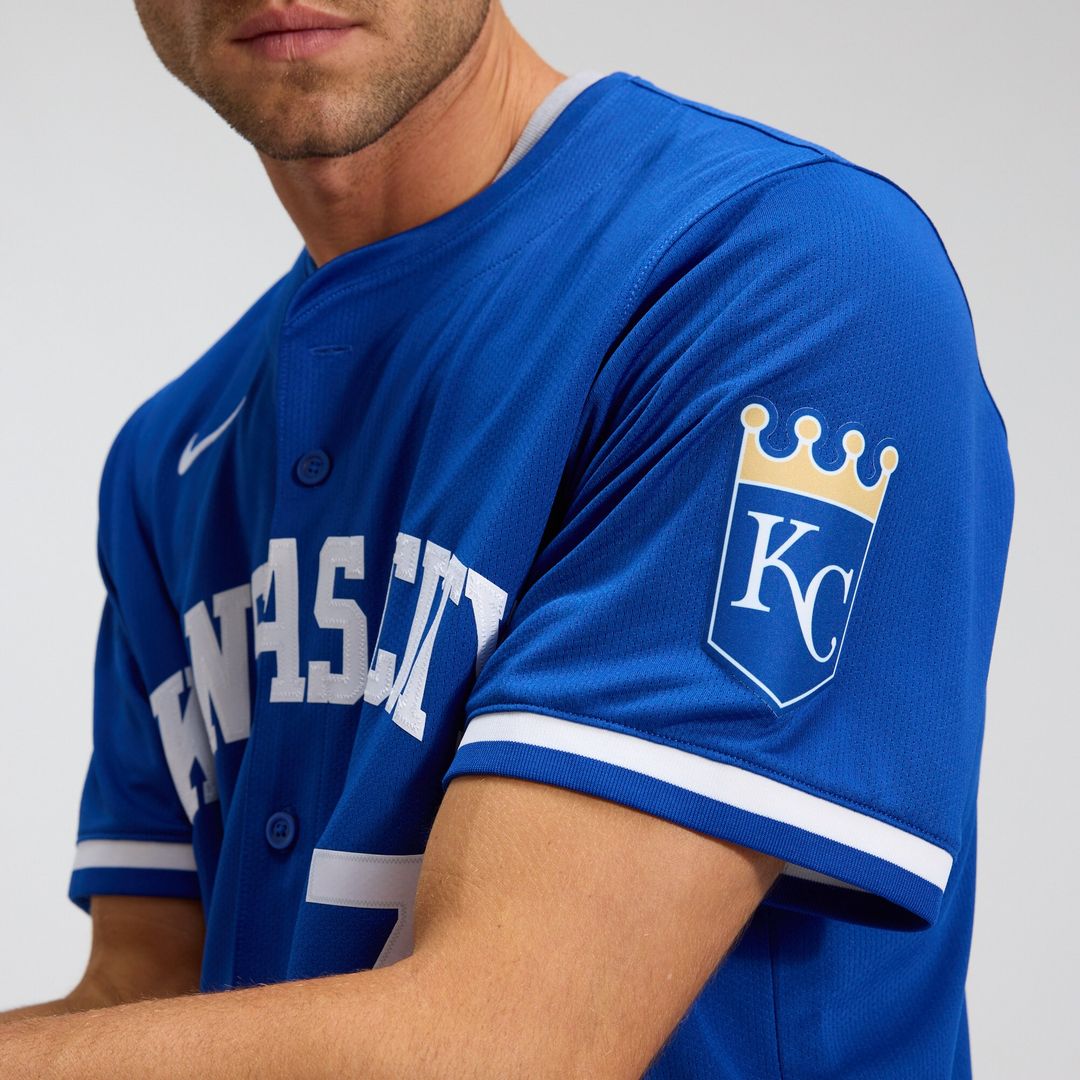 Kansas City Royals Bobby Witt Jr. Nike Alternate 2 Limited Jersey - Royal