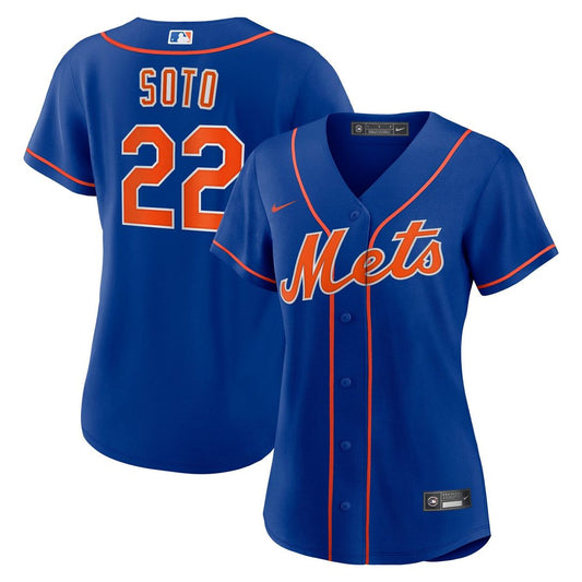 New York Mets Juan Soto Nike Women's Alternate Replica Baseball Jersey - Royal
