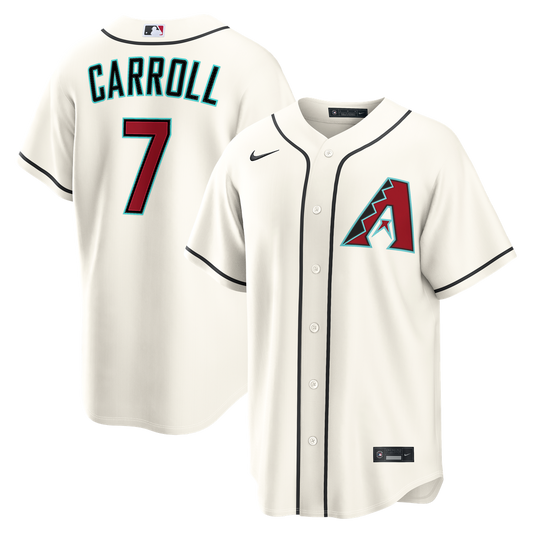 Arizona Diamondbacks Corbin Carroll Nike Home Replica Jersey - Cream